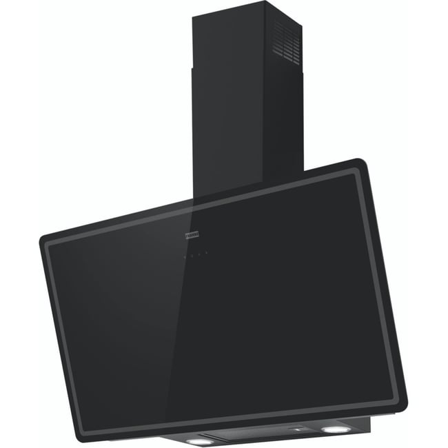 Hotte décorative murale inclinée SMART FPJ 915 V BK/DG noir <span itemprop=