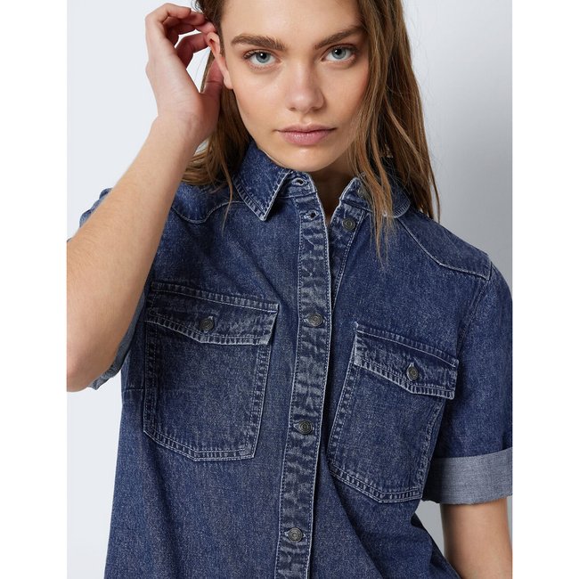 Noisy may denim shirt on sale