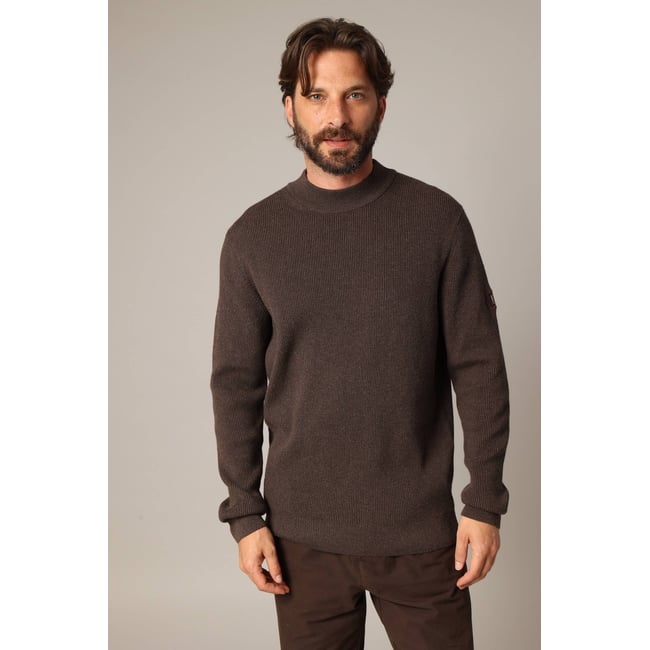 Pull en maille côtelé

 CHESTON espresso <span itemprop=