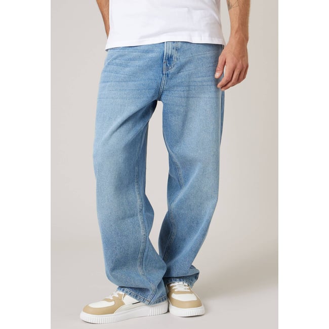 Jean confort homme en 100% coton PAGGY med blue used <span itemprop=