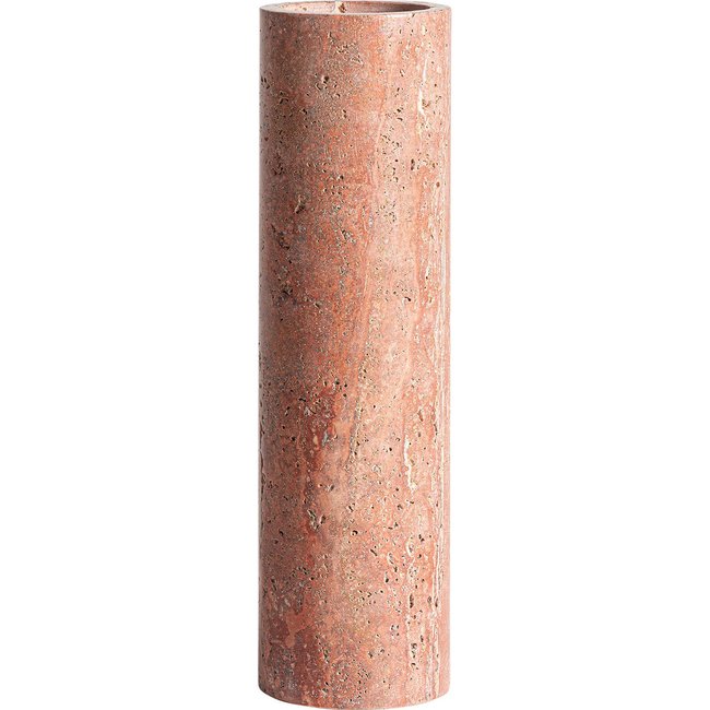 Vase en marbre, Kleise Couleur teinte rosée marbrée douce et élégante <span itemprop=