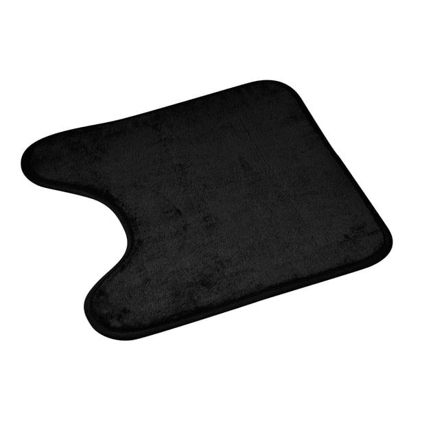 Tapis contour de WC vitamine taupe noir <span itemprop=