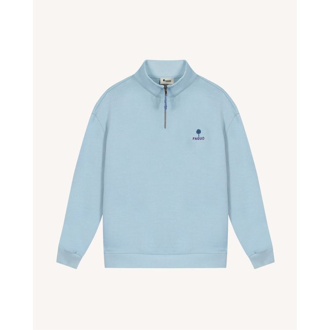 Sweat AMBOISE AMBOISE bleu ciel <span itemprop=