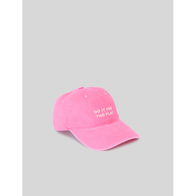 Casquette brodée rose <span itemprop=