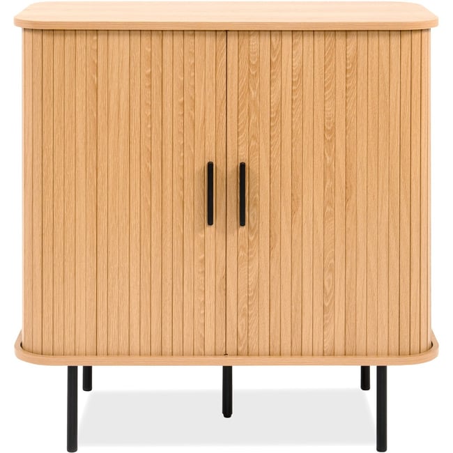Buffet 2 portes - SORA Couleur chêne <span itemprop=