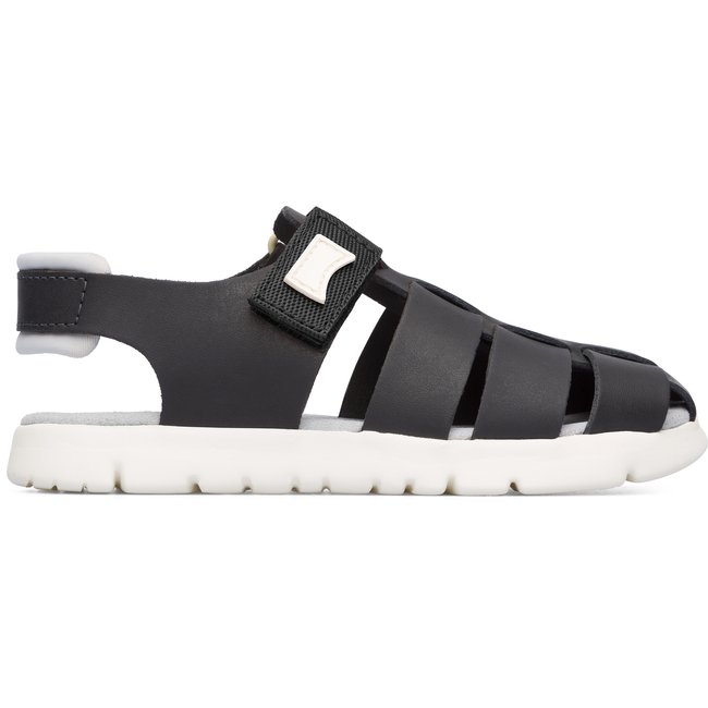 Sandales Cuir Oruga noir <span itemprop=