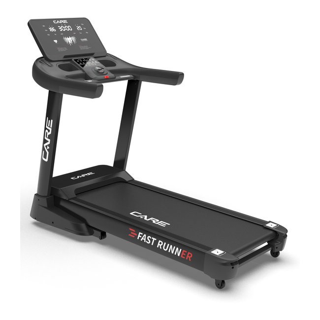 Tapis de course connecté 22 km/h - CARE - Fast Runner SP noir <span itemprop=