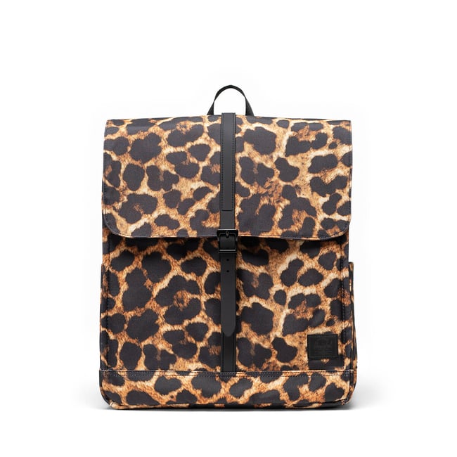 Sac a dos imprimé léopard, CITY BACKPACK  léopard <span itemprop=