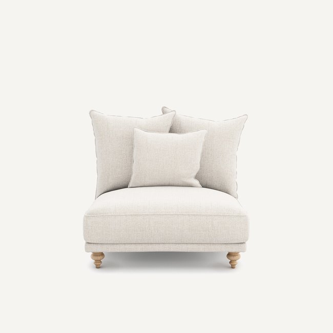 Chauffeuse, en toile jaspée, LAZARE - AM.PM