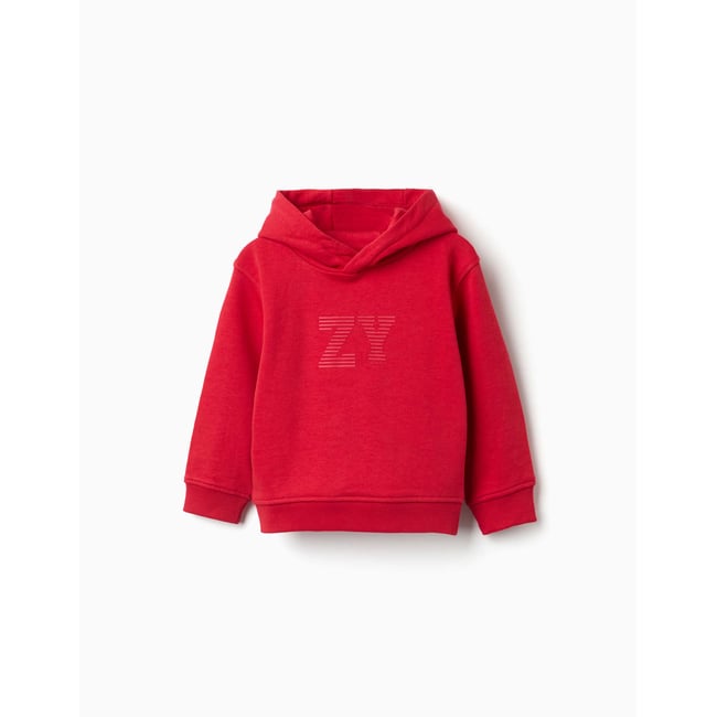 Sweat à capuche avec imprimé en relief ZY - ZIPPY