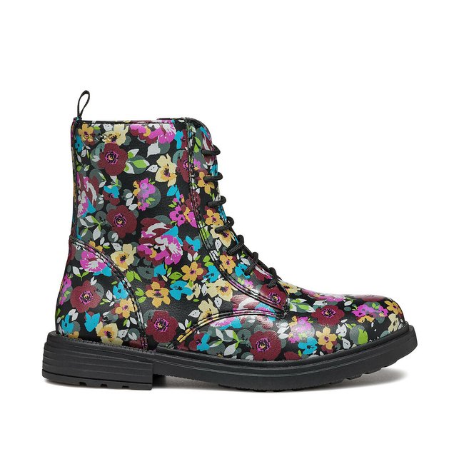 Atmungsaktive Boots Eclair mit Schnürung schwarz <span itemprop=