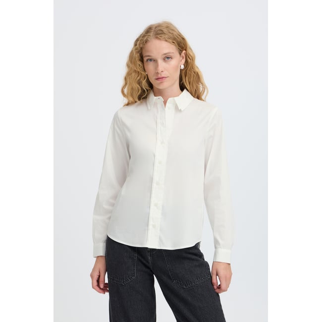 Á manches longues blanc marshmallow <span itemprop=