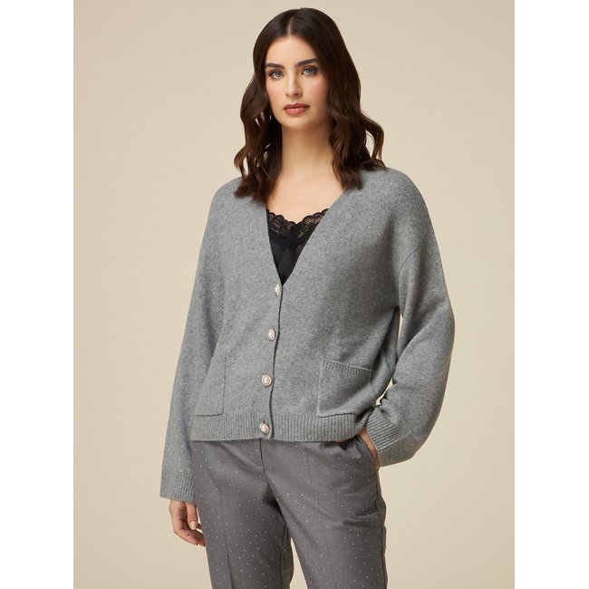 Blazer équestre Smythe Taille 4 – Veste D'équitation En Laine Mélangée Grise, 2 Boutons