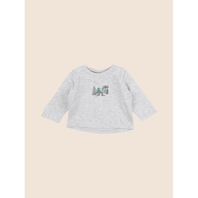 Tee-shirt - Très bon état gris <span itemprop=