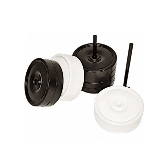 Pions de Dame Géants pour Jeux Extérieurs - Diamètre 25 cm noir <span itemprop=