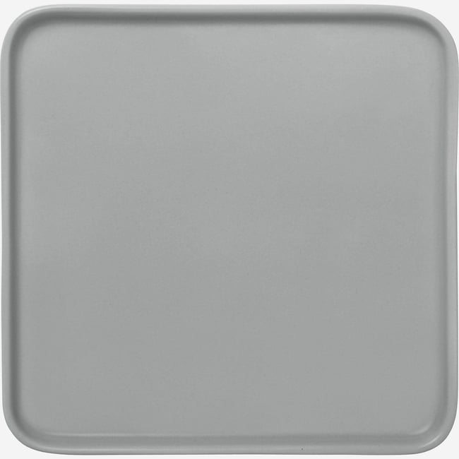 Porte savon faïence ALFRED Couleur gris <span itemprop=
