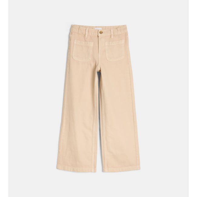 Pantalon large talerme twill coton bio - CADET ROUSSELLE