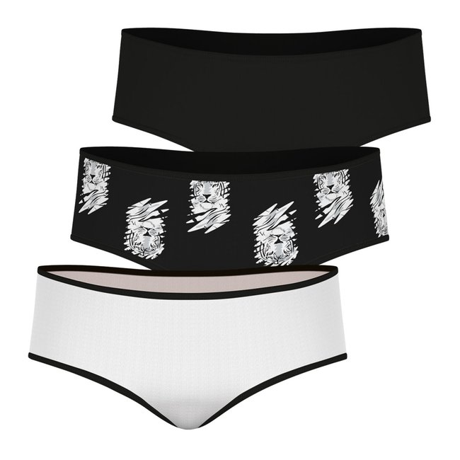Boxers, lot de 3, girl mode - ATHENA