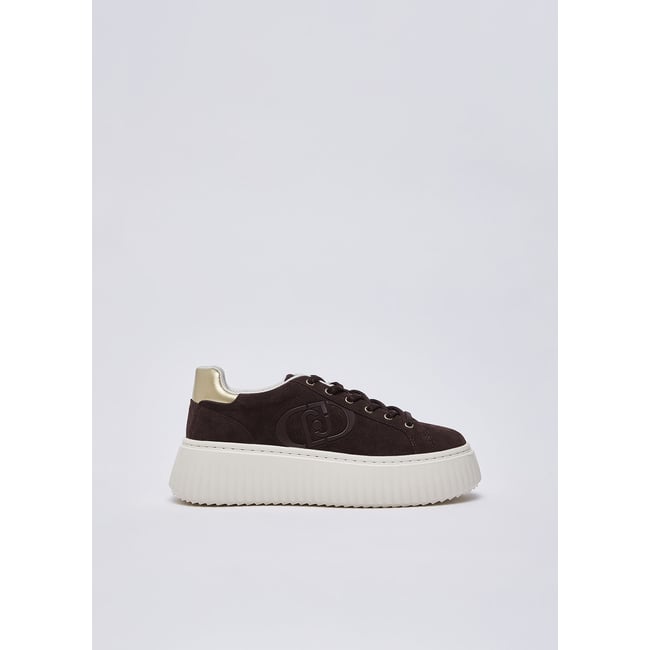 Sneakers plateforme en daim - LIU JO