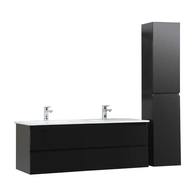 Meuble double +vasque +colonne SORRENTO - MOB IN