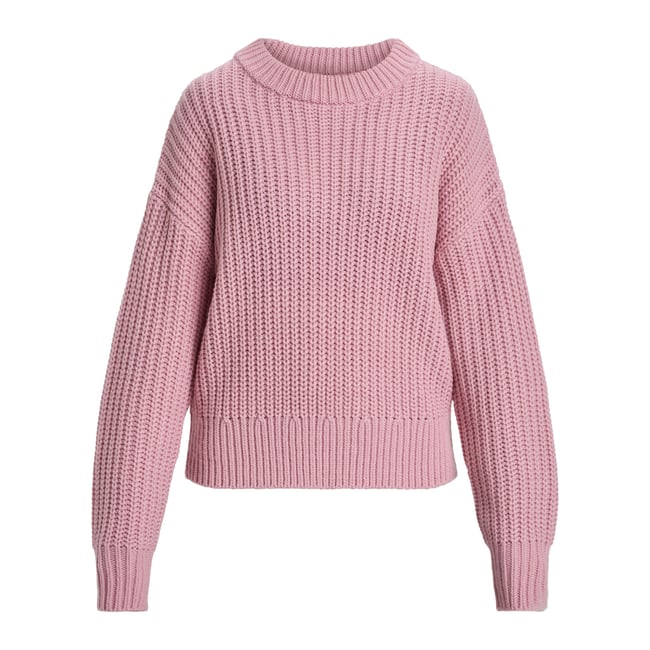 Sweat à col rond COMING HOME. rose bleached mauve <span itemprop=