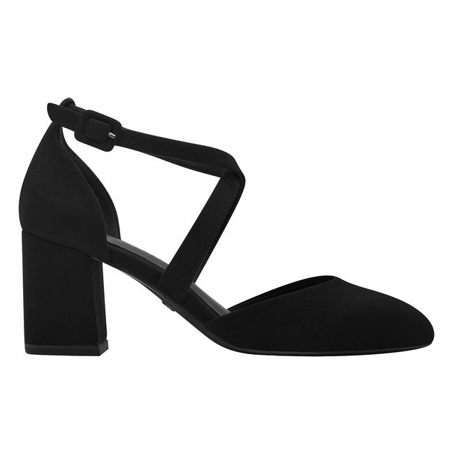 Sapatos com presilha preto <span itemprop=