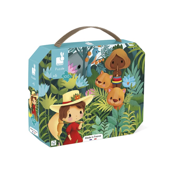Puzzle 100 Pcs Inspiré De Rousseau - JANOD