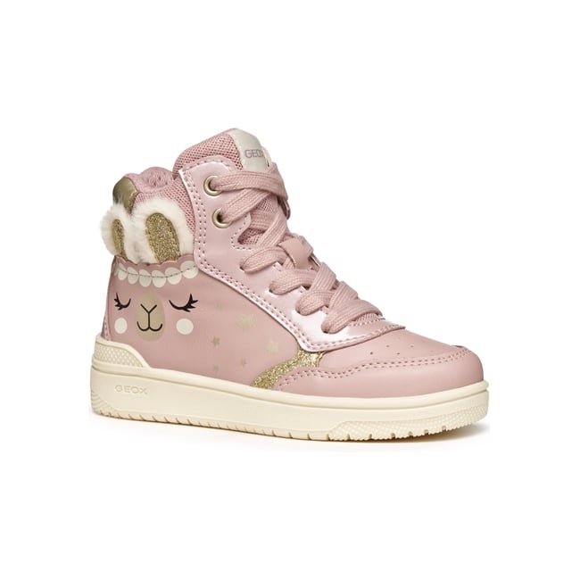 Baskets  J WASHIBA vieux rose/platine <span itemprop=