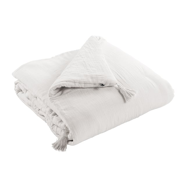 Edredon Boutis gaze de coton Collection Gaia - EDEN