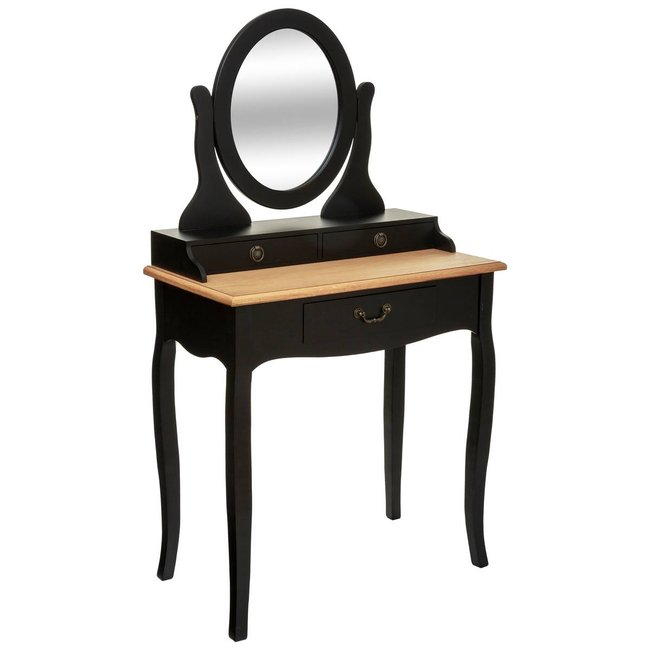 Coiffeuse CHRYSA Couleur noir <span itemprop=