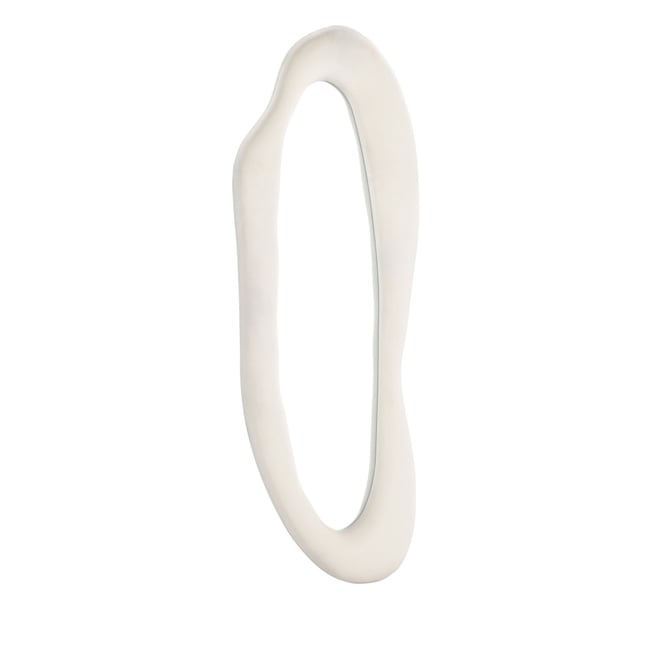 Miroir de forme organique 185x66cm- LOUISVILLE Couleur beige <span itemprop=