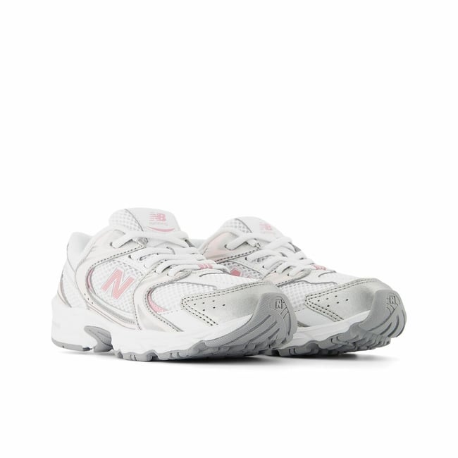 Baskets 530 blanc/rose <span itemprop=