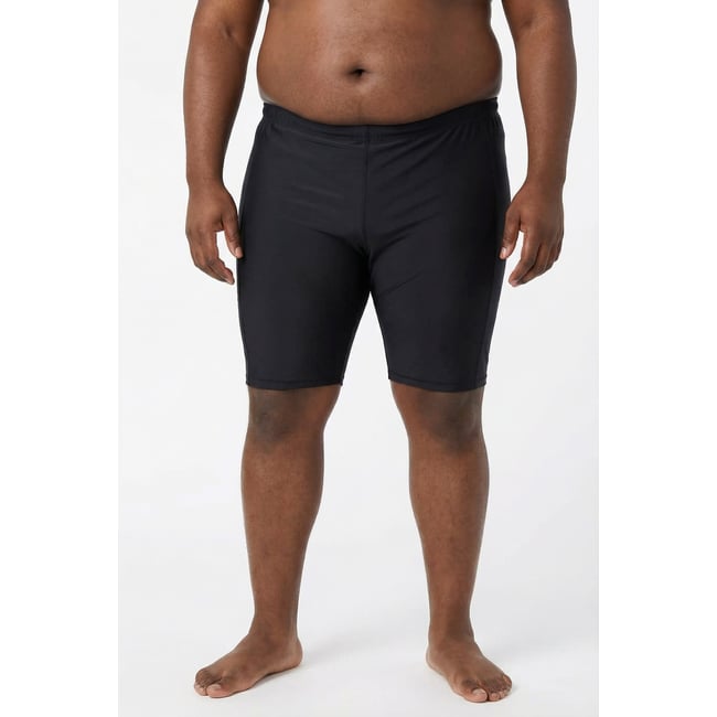 Short de bain, collection Beachwear noir <span itemprop=