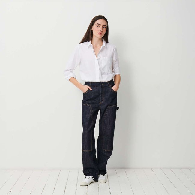 Pantalon coupe workwear en coton OWEN jean <span itemprop=