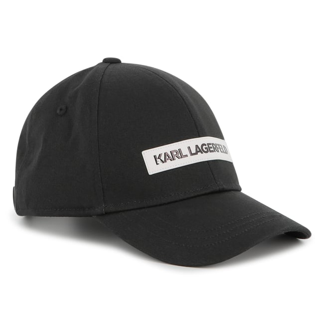 Casquette en sergé black <span itemprop=