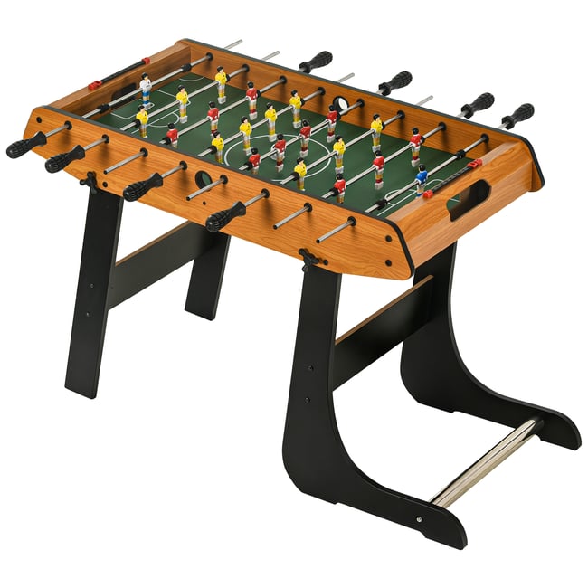 Mini Table Football Bois Marron marron <span itemprop=