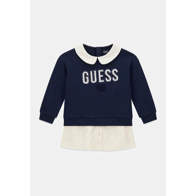 Robe Sweat bleu <span itemprop=