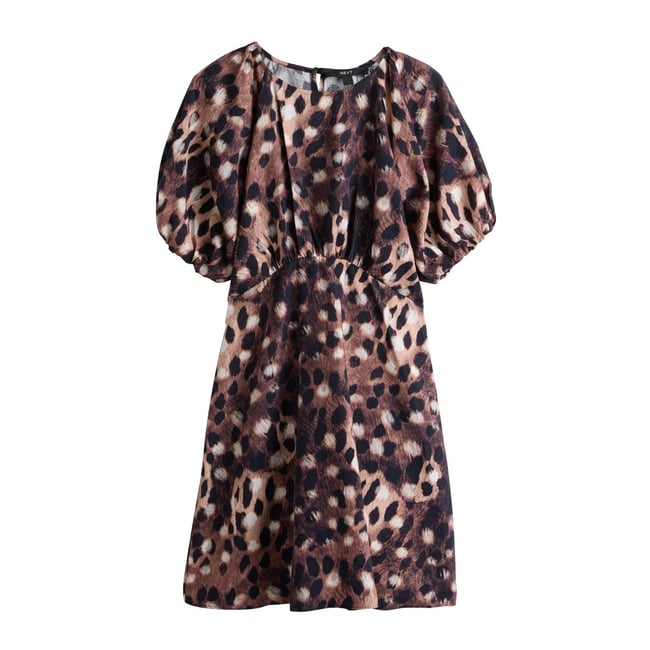 Mini-robe à manches bouffantes - NEXT