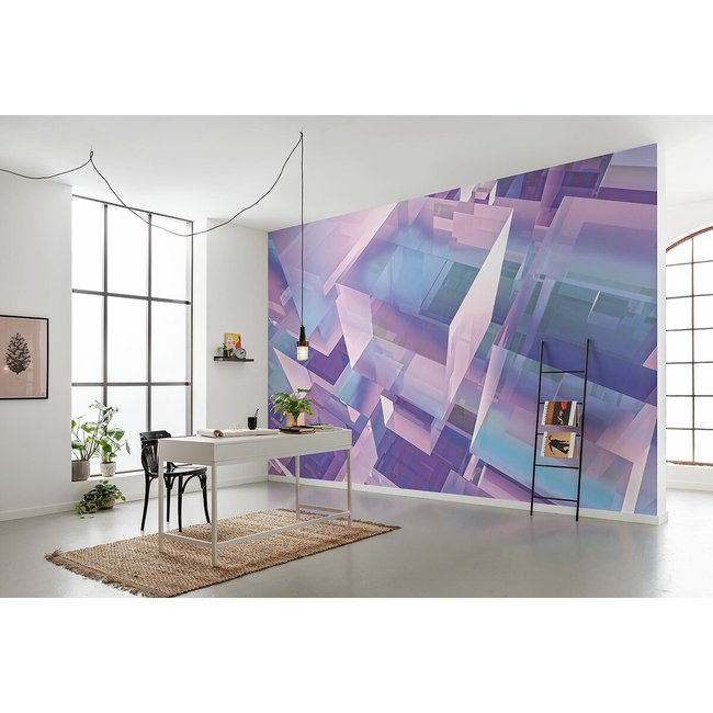 Papel de parede Holographicubical, INTERELIFE multicolor <span itemprop=