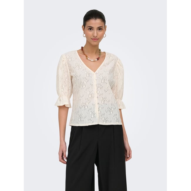 Blouse egret <span itemprop=