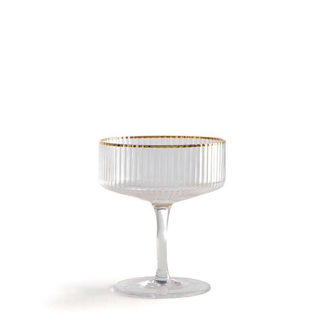 Lurik Champagne Coupes (Set of 4), transparent, LA REDOUTE INTERIEURS
