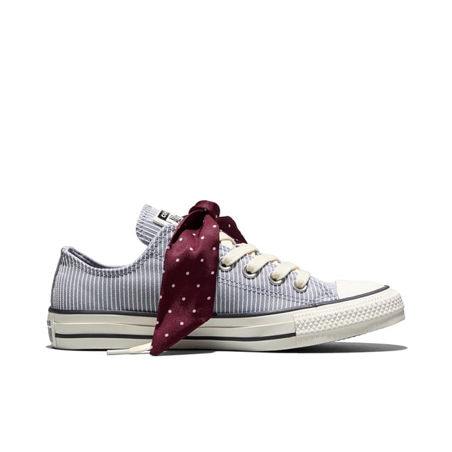 Baskets CHUCK TAYLOR ALL STAR SCARF BOW no shade grey/vintage white/egret <span itemprop=