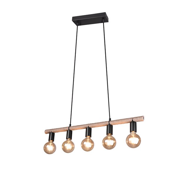 Candeeiro de teto Einar, TRIO Lighting natural <span itemprop=