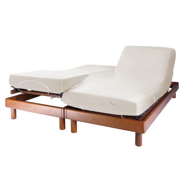 Drap housse literie de relaxation percale bio - ELISE galuchat <span itemprop=