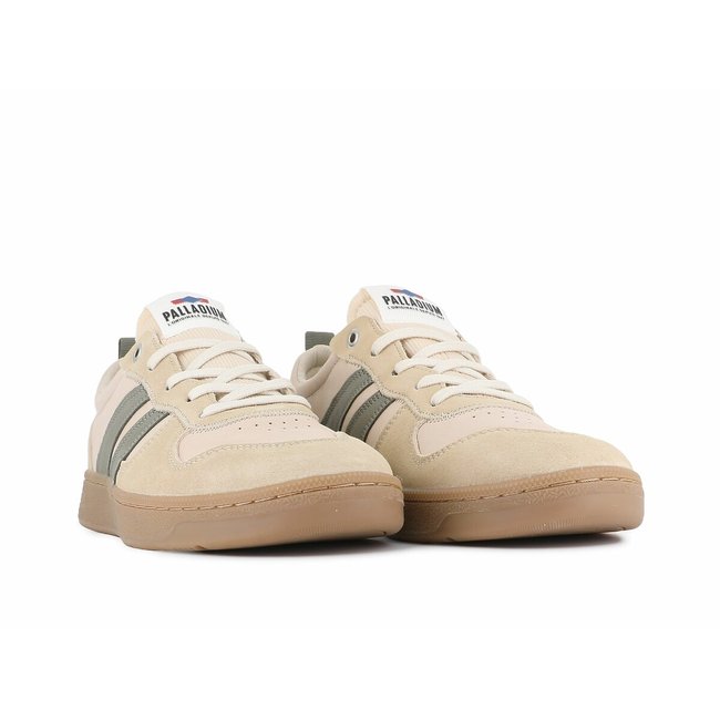 Zapatillas de piel Pallacup Flame beige/verde <span itemprop=