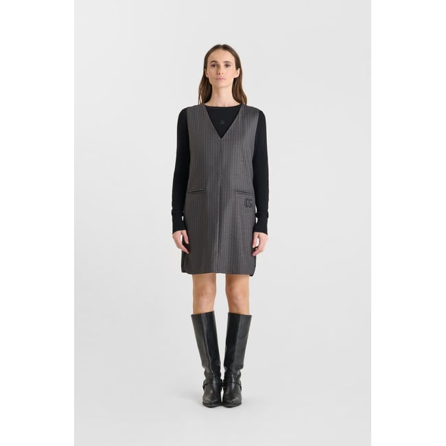 Robe droite ZIGA grey <span itemprop=