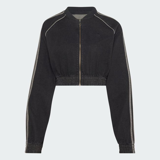 Veste De Survêtement Denim Sst Veste De Survêtement Denim Sst true black denim <span itemprop=