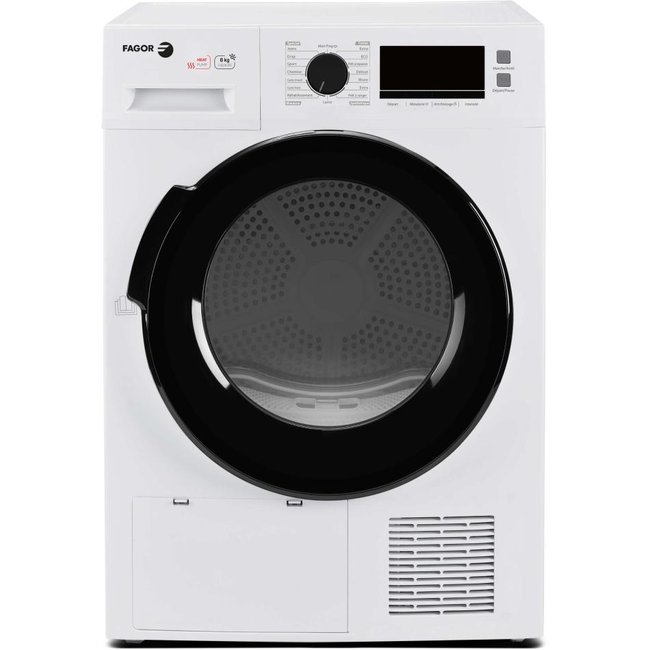 Seche linge frontal FSLP08A2_1 blanc <span itemprop=