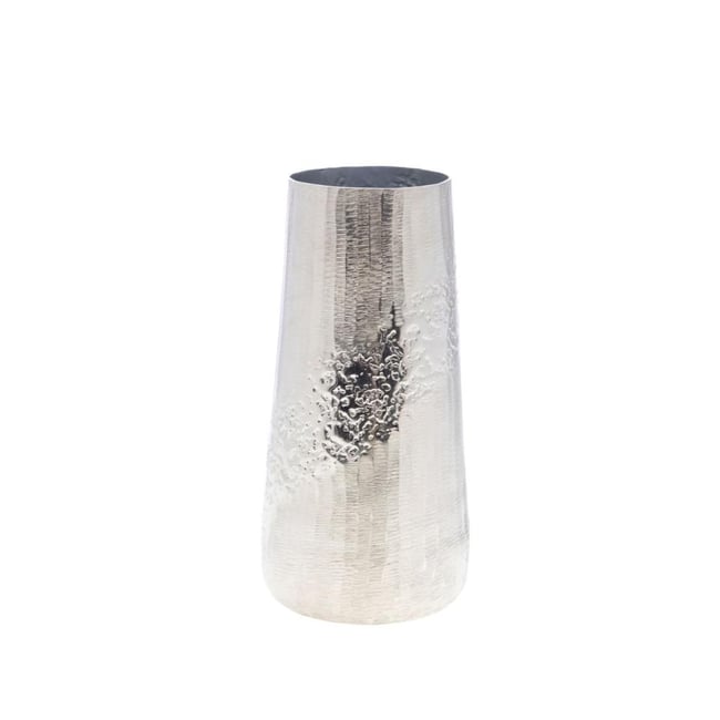 Vase Marise rond 30   argent Couleur argent / métallique <span itemprop=