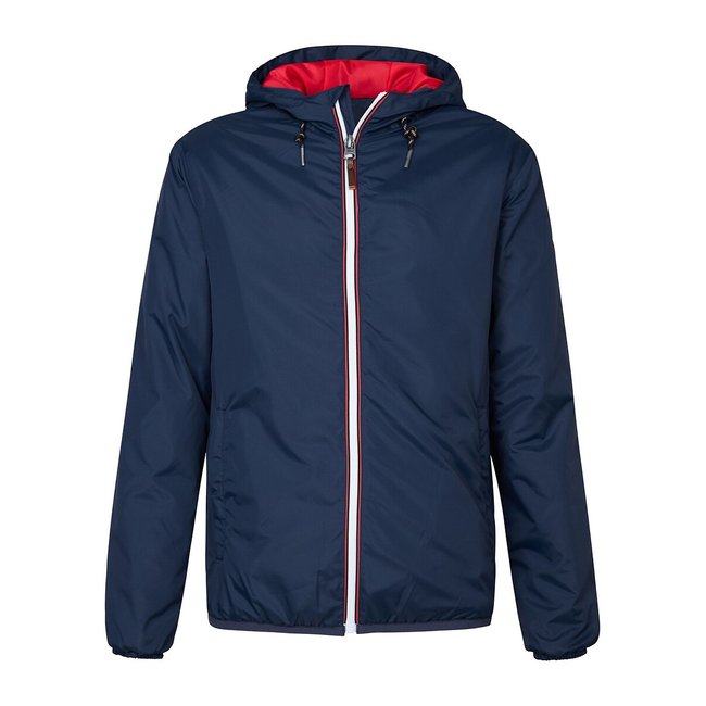 Zipped Hooded Jacket, navy blue, PETROL INDUSTRIES